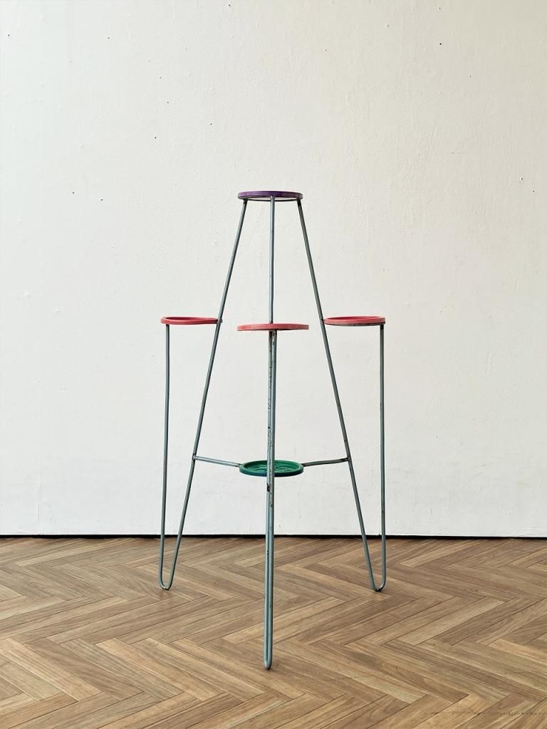 ヴィンテージバンブープランターラック プラントハンガー/プランター