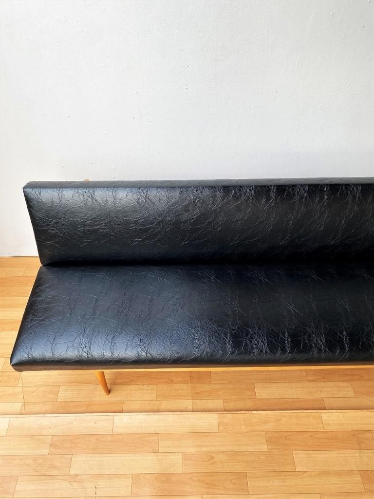 1960's ヴィンテージ チェコ製 ビニールレザー ソファ 1960's ヴィンテージ チェコ製 ビニールレザー ソファ