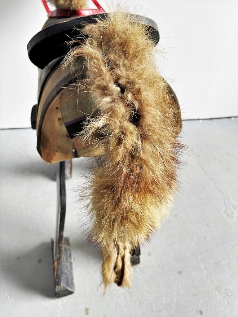 1930-40's ヴィンテージ ウッド ホースオブジェ - アンティーク