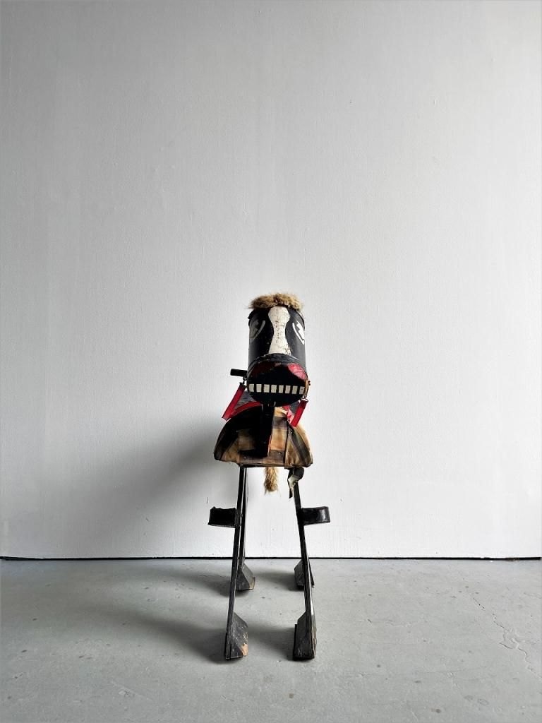 1930-40's ヴィンテージ ウッド ホースオブジェ - アンティーク