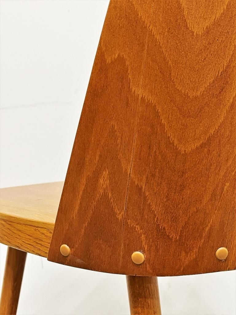 TON CHAIR チェコ アンティーク ヴィンテージ 木製 ミッド