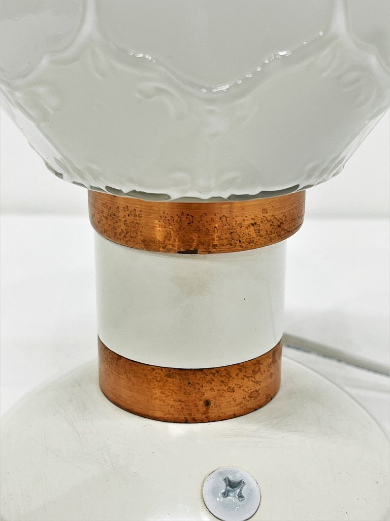 独1960年代 Fatlavaに発泡ガラス ヴィンテージ・ランプ 珍しい3way 