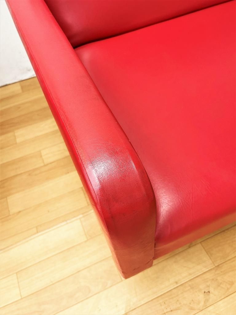 1970's ヴィンテージ ビニールレザー ソファ/デイベッド