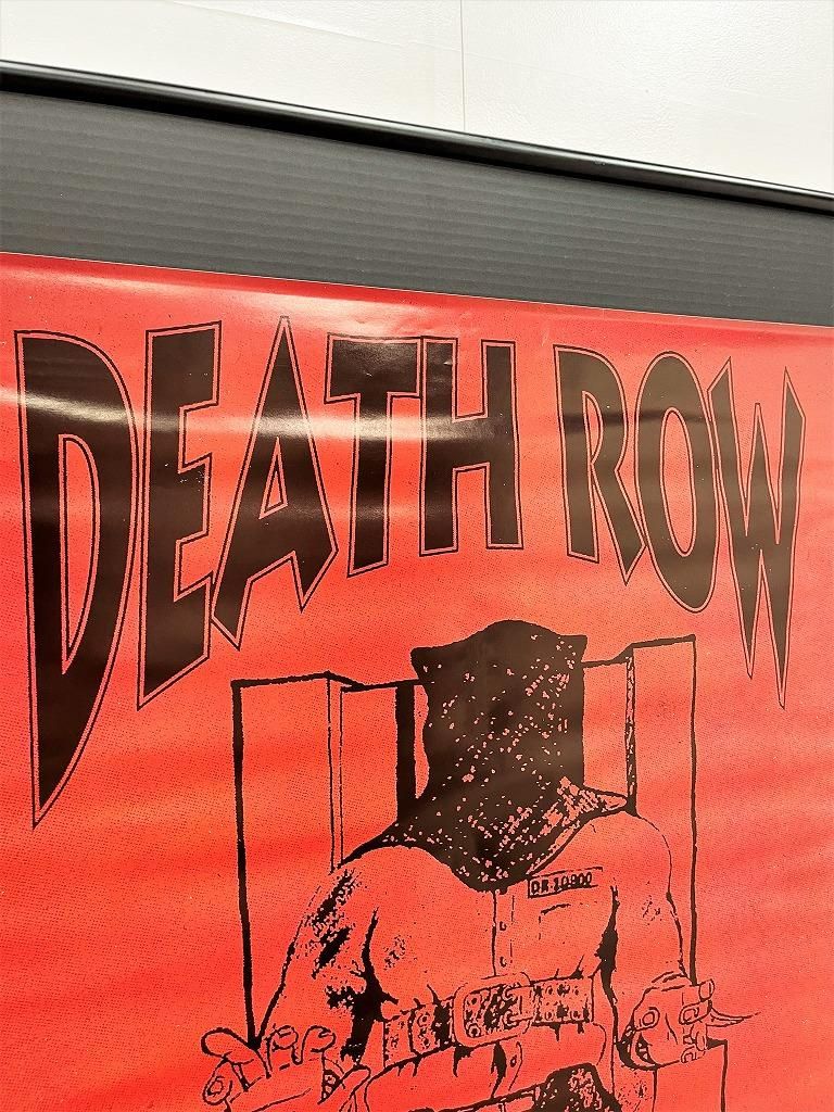 DEATH RAW RECORDS オフィシャルポスター Death Row Records” 額入りポスター - アンティーク、ビンテージ