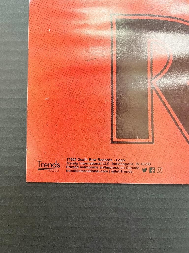 Death Row Records” 額入りポスター - アンティーク、ビンテージ