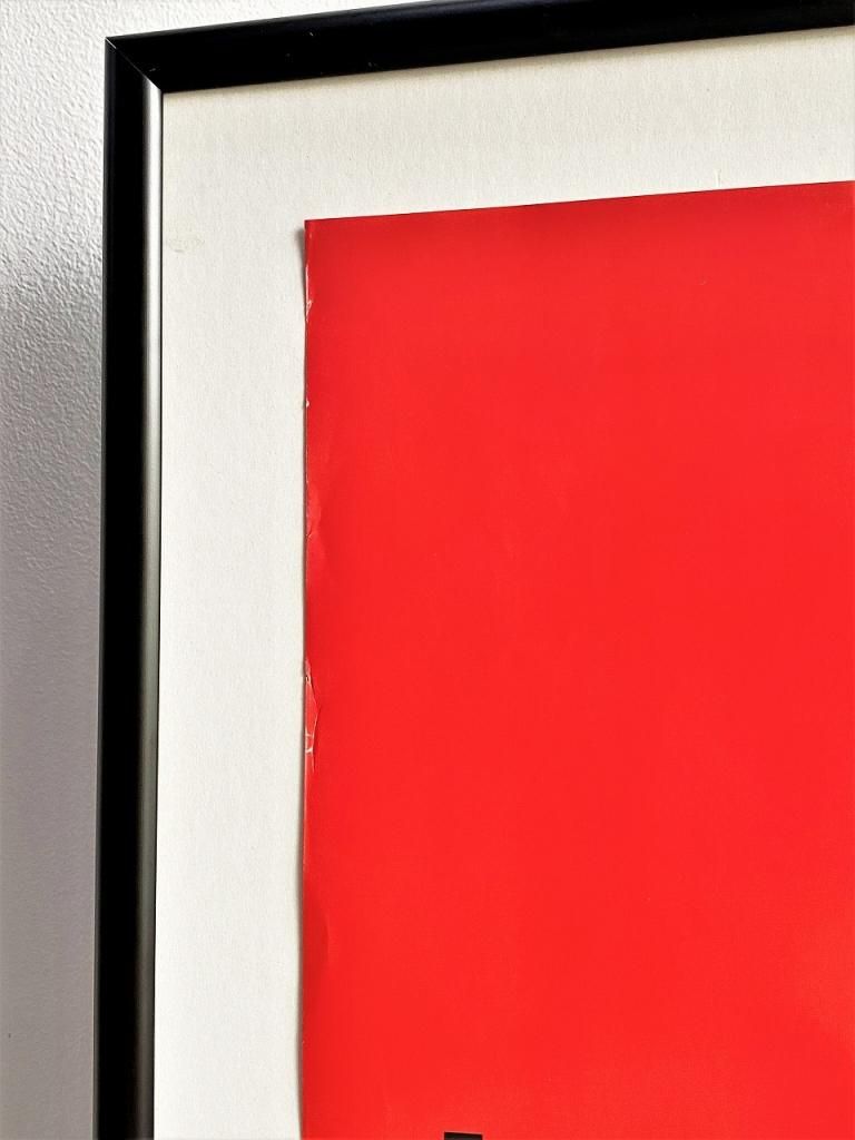 2002's oasis ”Robert Indiana Hommage”額入りポスター - アンティーク