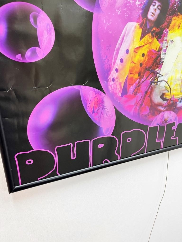 2013's JIMI HENDRIX ”PURPLE HAZE” 額入りポスター