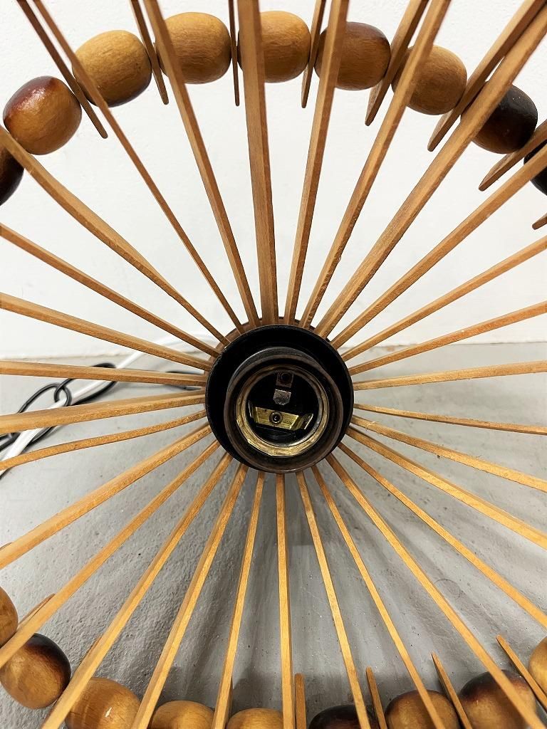 送料込み！　豪華　巨大　アンティーク　ランプ　ビンテージ　アイアン　ウッド 送料込み！豪華巨大アンティークランプビンテージアイアンウッド