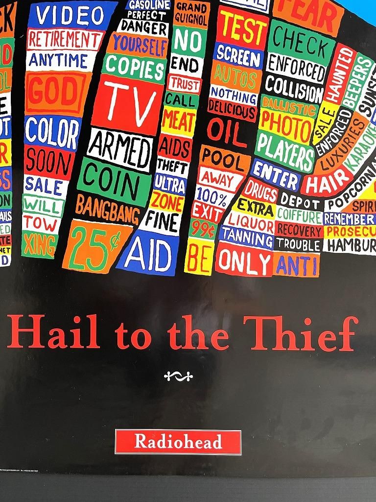 Hail to the Thief promo poster : r/radiohead