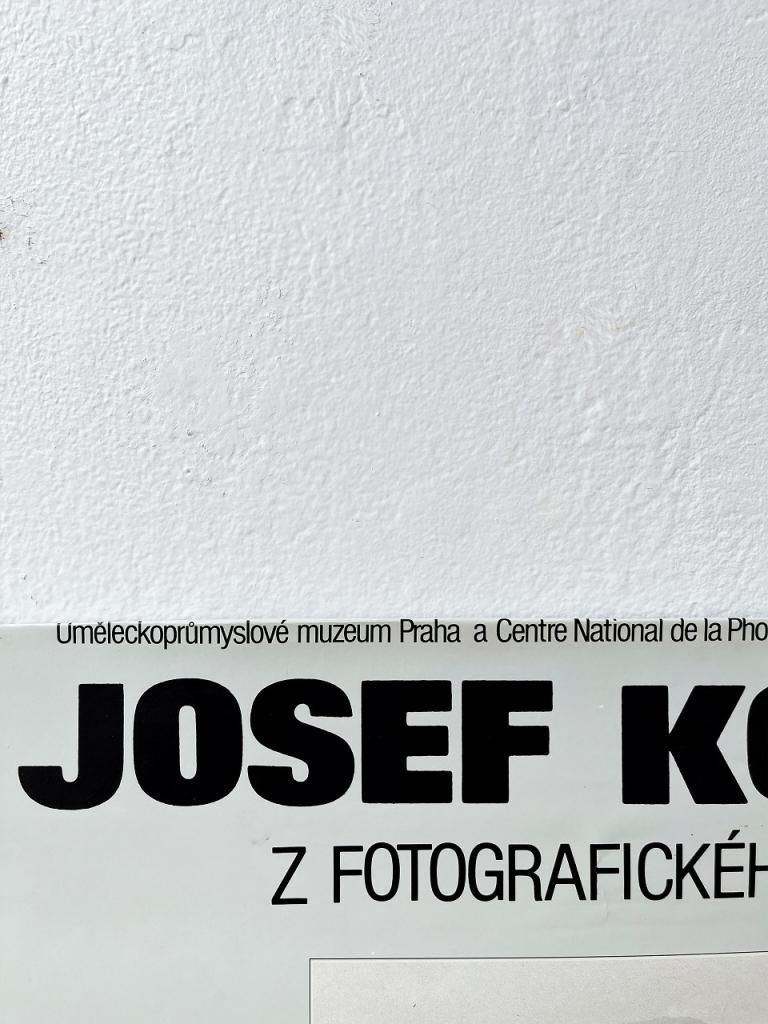 1990's ヴィンテージ ”JOSEF KOUDELKA” 額入り ポスター