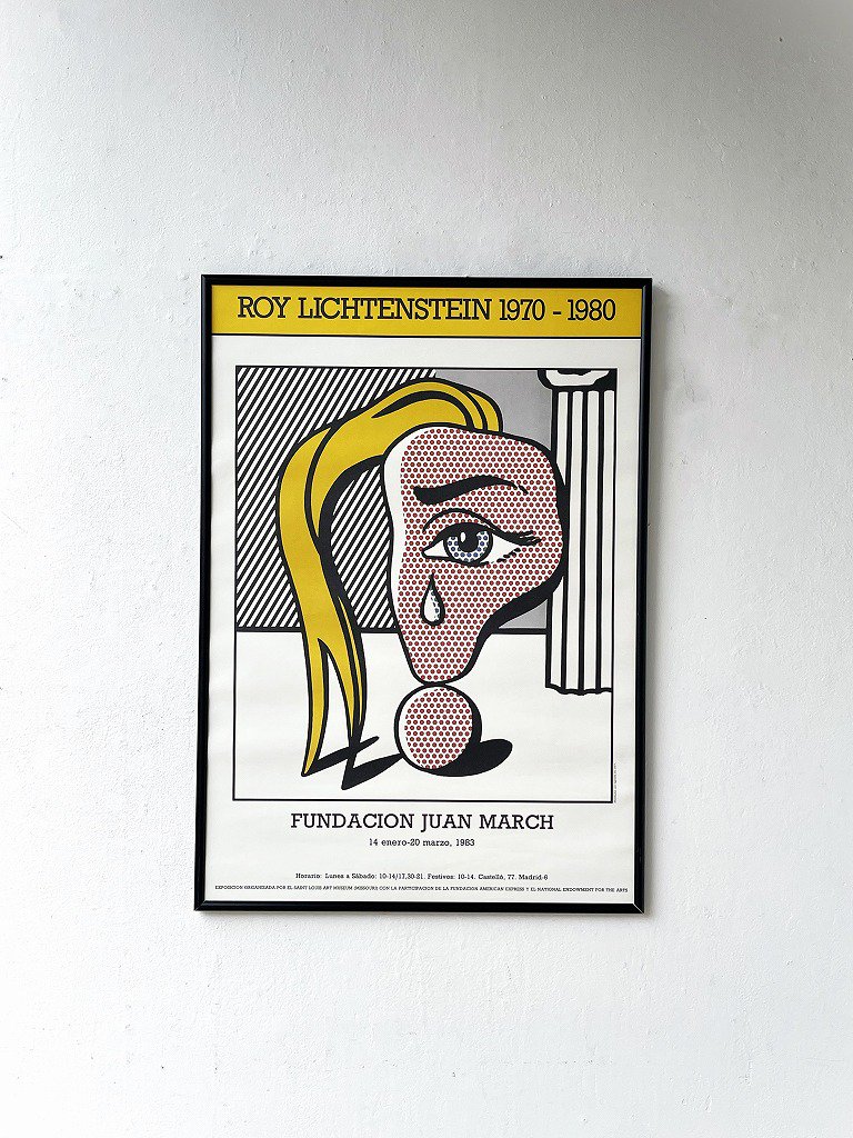 1980's Roy Lichtenstein ơ ݥ