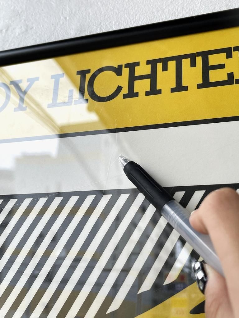 期間限定キャンペーン 1980's Roy 額入りポスター ヴィンテージ Lichtenstein コレクション