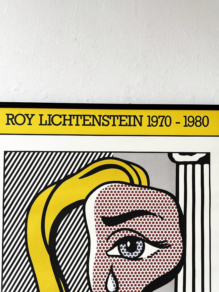 roy クリアランス lichtenstein ポスター ヴィンテージ