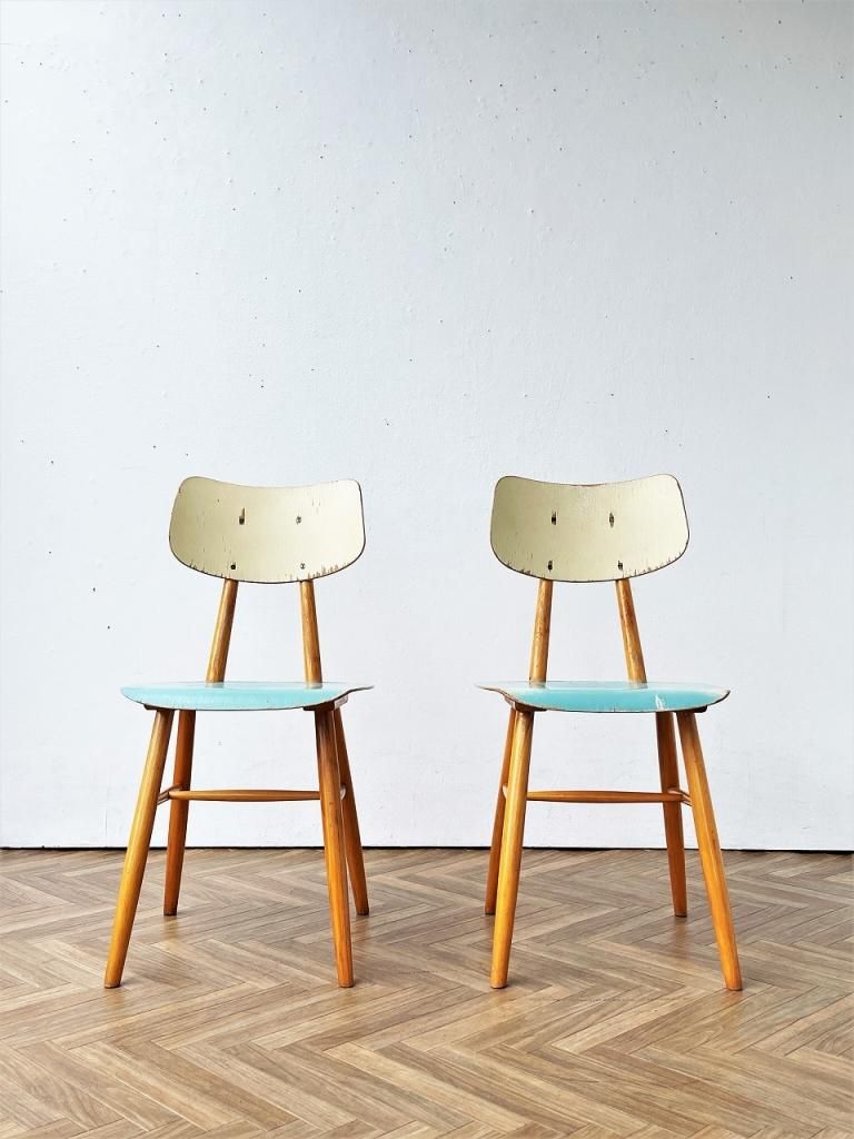 1950-60's ヴィンテージ TON社製 ダイニングチェア - アンティーク