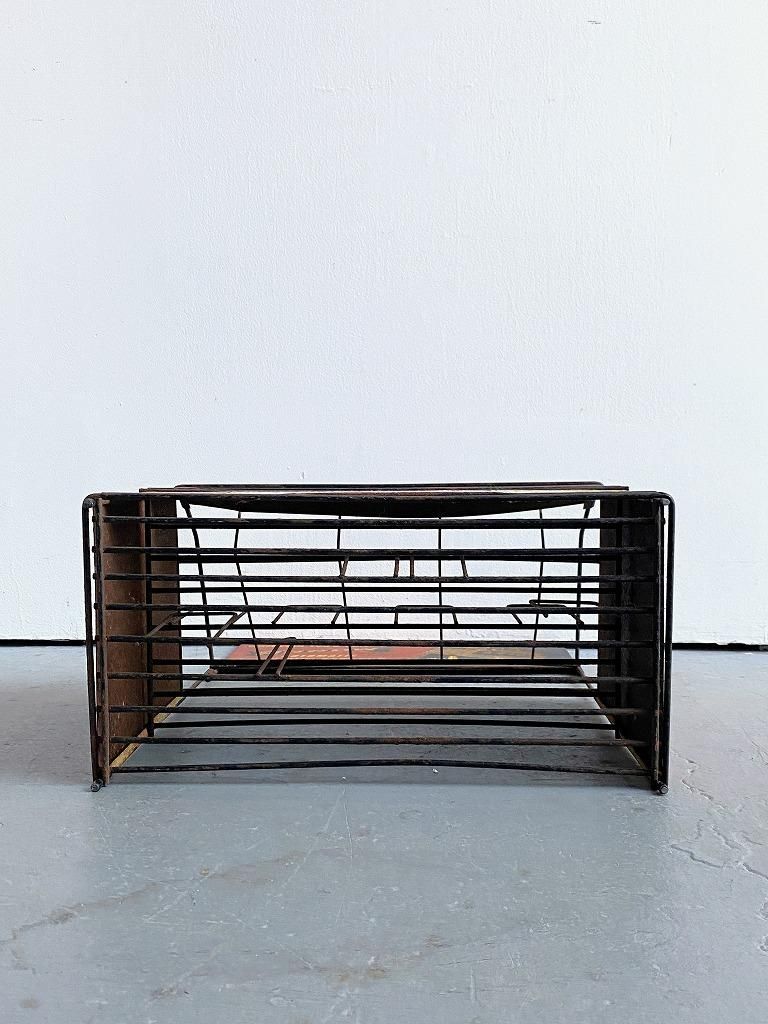 ワイヤーラック　USAヴィンテージ VINTAGE ANTIQUE WIRE BASKET ヴィンテージ アンティーク