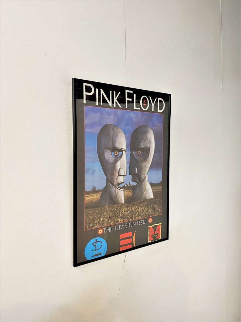 ☆レアなイギリス版！ピンク フロイド Pink Floyd 特大 額付 ポスター