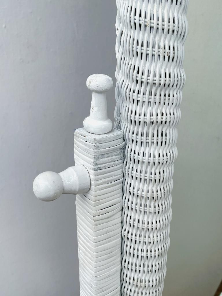 ヴィンテージ ラタン スタンド ミラー ※近畿圏内のみの販売/店舗お