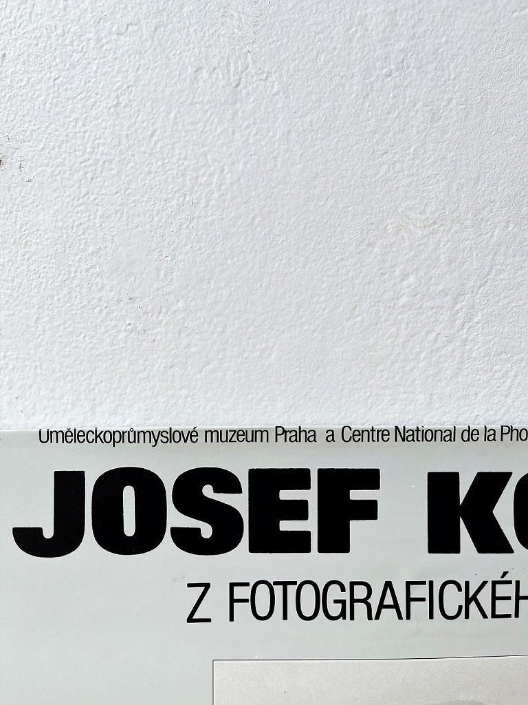 1990's ヴィンテージ ”JOSEF KOUDELKA” 額入り ポスター