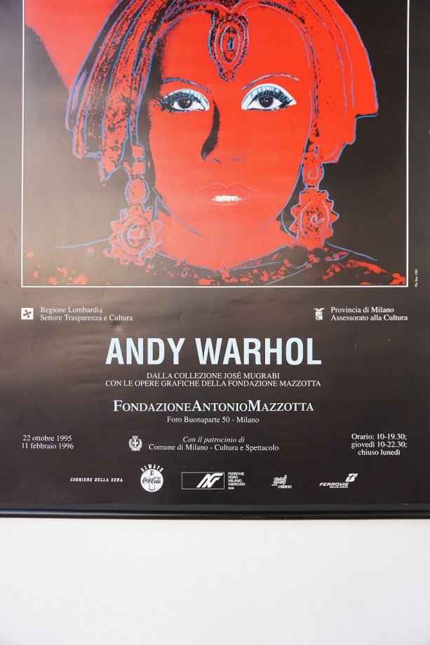 Andy Warhol 額入りポスター - アンティーク、ビンテージのインテリア