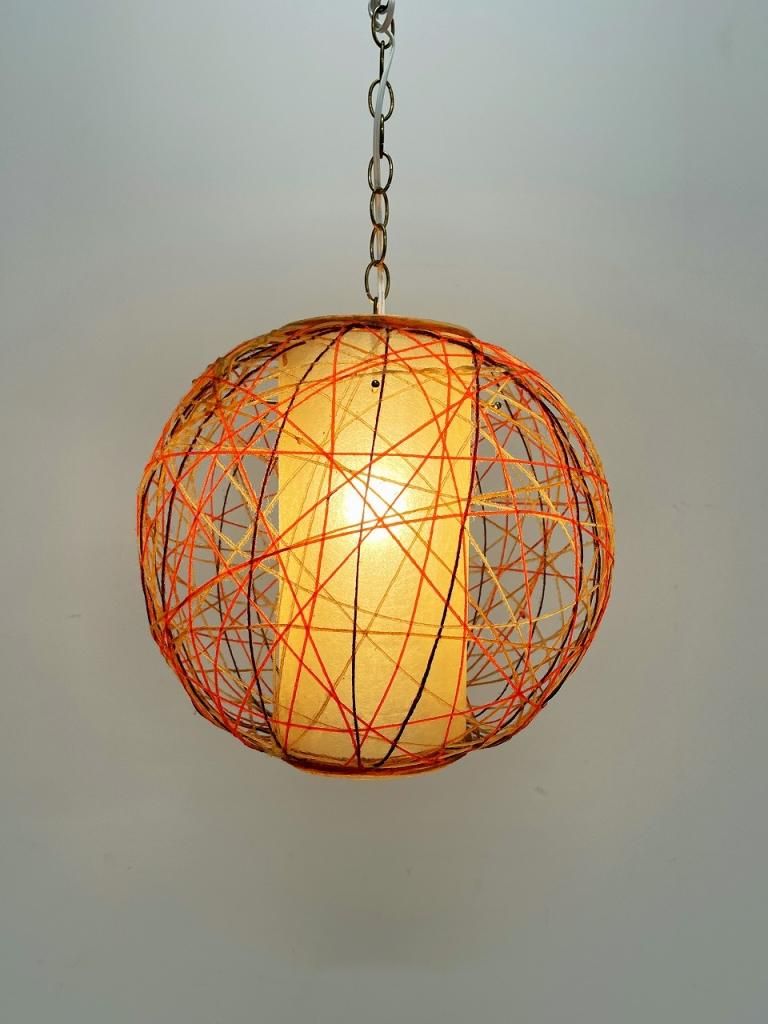 1960's ストリングス　ペンダントランプ 1960's ポルトガル製 ヴィンテージ ストリングス ペンダントランプ