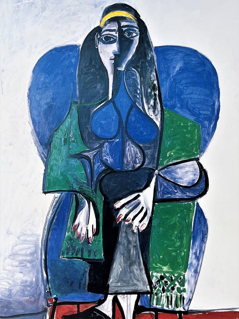 パブロ ピカソ Picasso 1954年 ミックスメディアBLU美術館作品票 お気に入 - 絵画