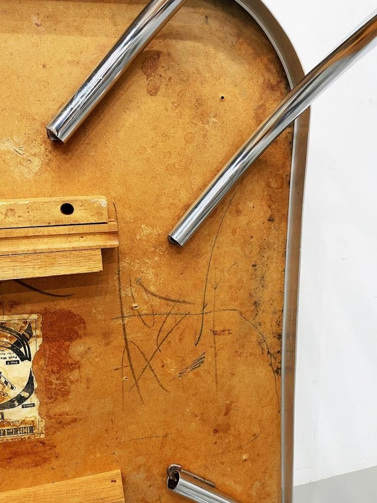 大型50sターナーアメリカンアンティーク サギモチーフ壁掛けミッドセンチュリー ビンテージ50's○TURNERフラミンゴウォールミラー○240118i1