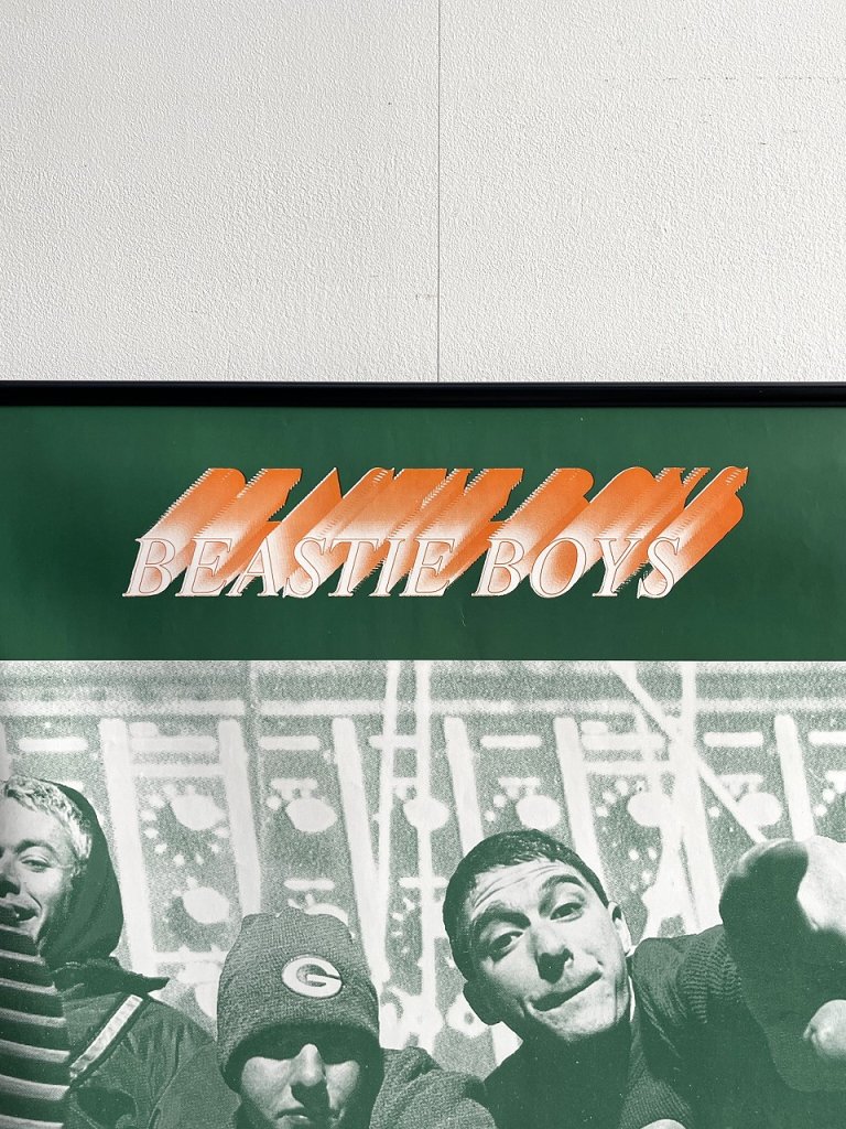 1980-90's Beastie Boys GET IT TOGETHER 額入りポスター -  アンティーク、ビンテージのインテリア家具や雑貨、店舗什器の通販ならWANT ANTIQUE LIFE STORE