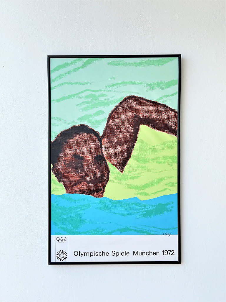 1971's ヴィンテージ オリンピック ポスター