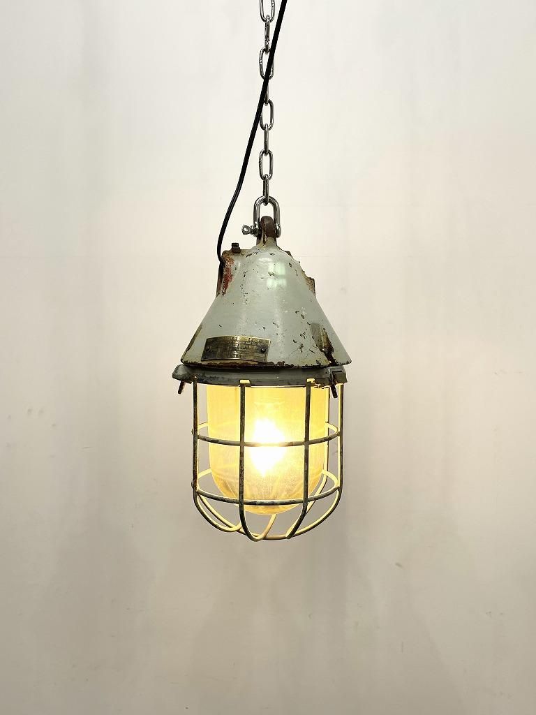 ヴィンテージ インダストリアル ペンダントランプ