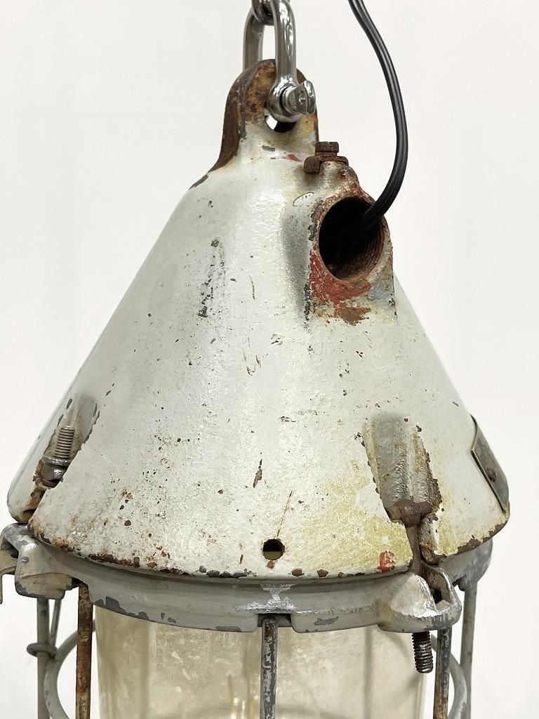ヴィンテージ インダストリアル ペンダントランプ - アンティーク