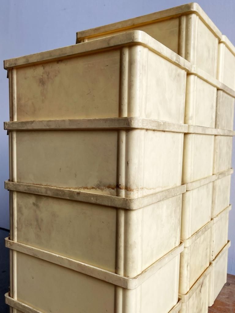 ヴィンテージ プラスチック ボックス (複数在庫有り) (H115 W180 D290