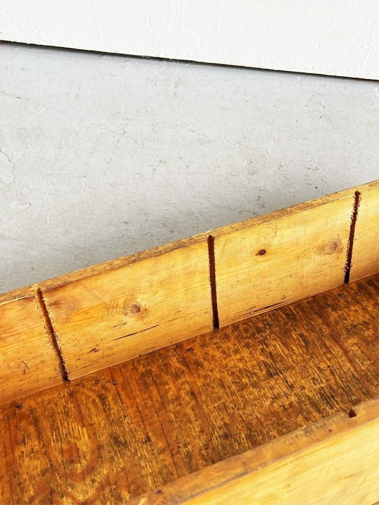 ヴィンテージ ウッド ボックス ”小” (複数在庫有り) (H140×W210×D595mm