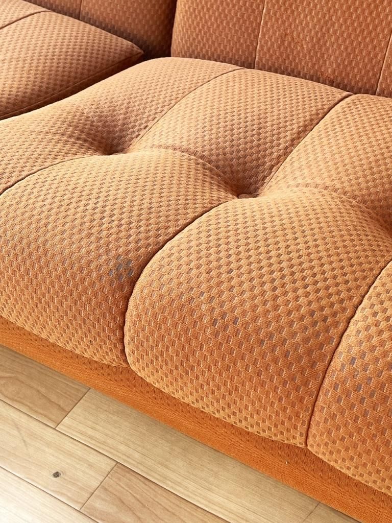 70ｓ ストライプソファ 3シーター ビンテージ ミッドセンチュリー 70s ストライプソファ 3シーター ビンテージ ミッドセンチュリー