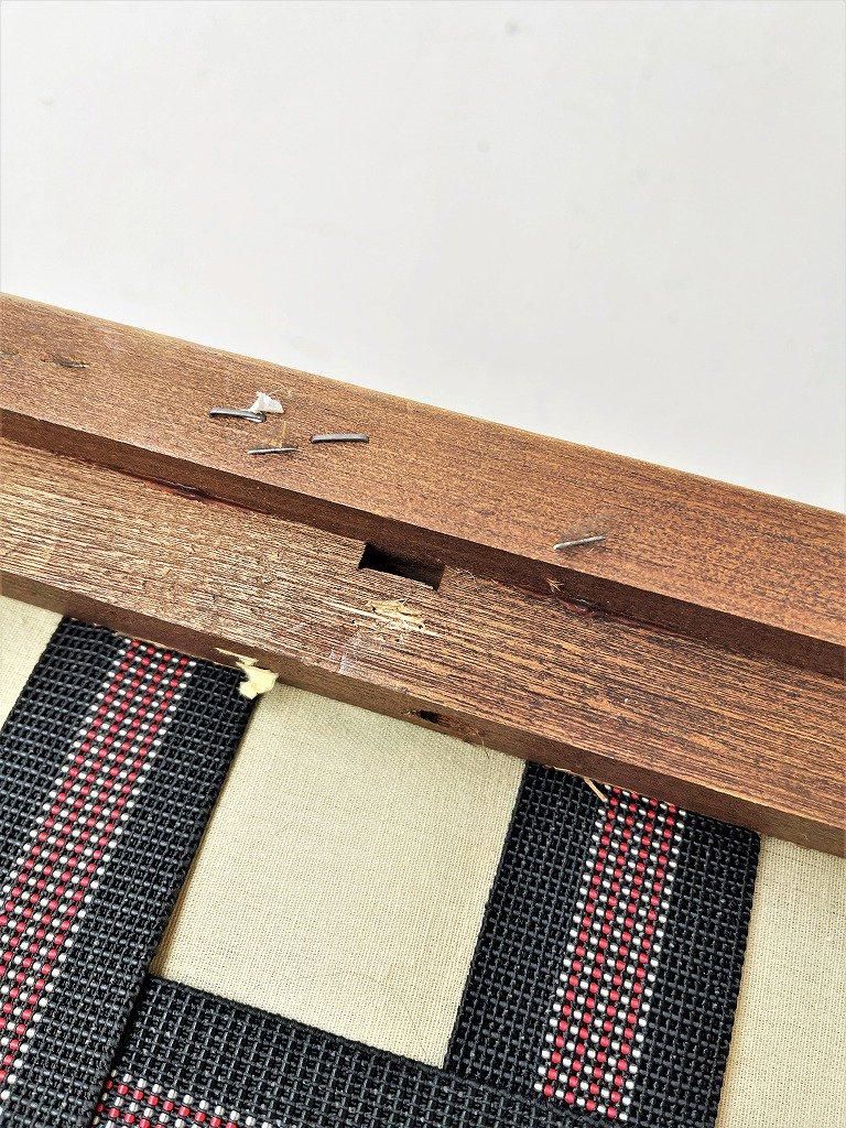 ヴィンテージ ウッド ファブリック ロッキングチェア