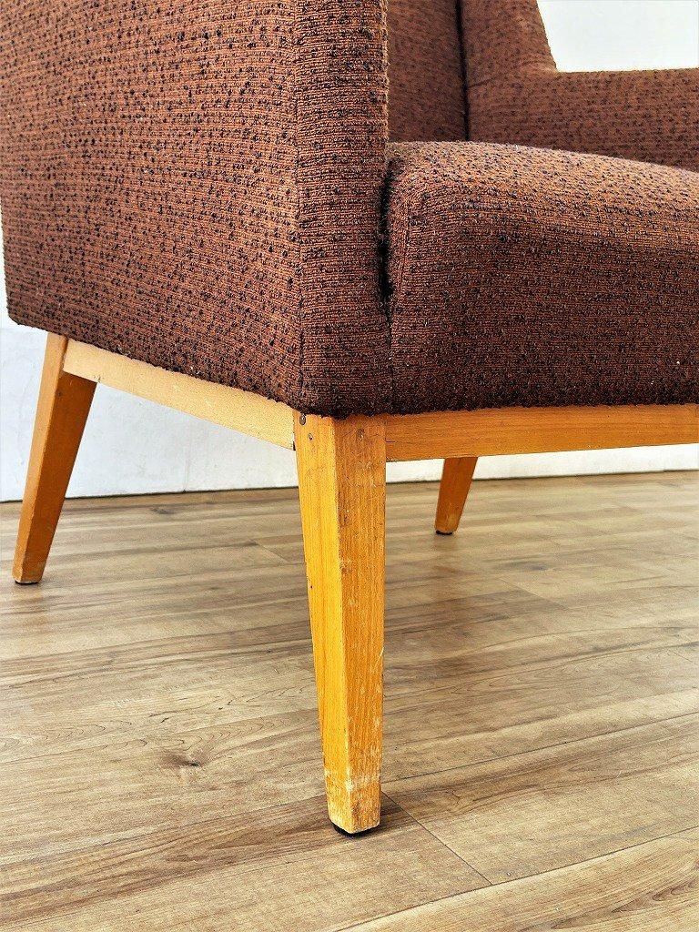 ヴィンテージ　シングルソファー 1960-70's ヴィンテージ レザー シングルソファ - アンティーク