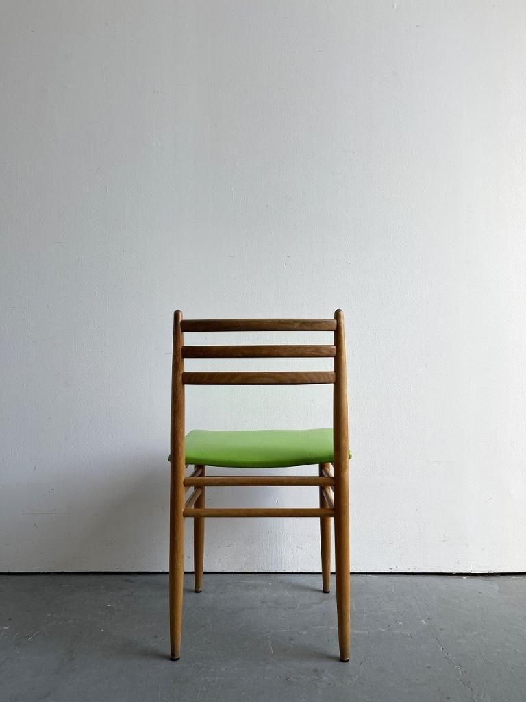 1960's ヴィンテージ ビニールレザー ダイニングチェア(同型2点有り