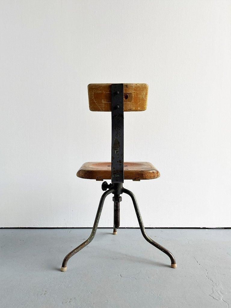 【30-40's】The Seng Chicago｜ヴィンテージ デスクチェア 1930-40's ヴィンテージ スチール デスクチェア - アンティーク