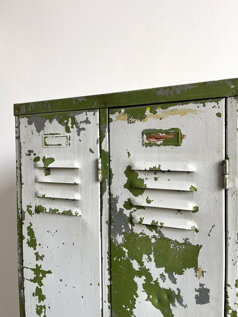 1950-60's ヴィンテージ スチールロッカー - アンティーク