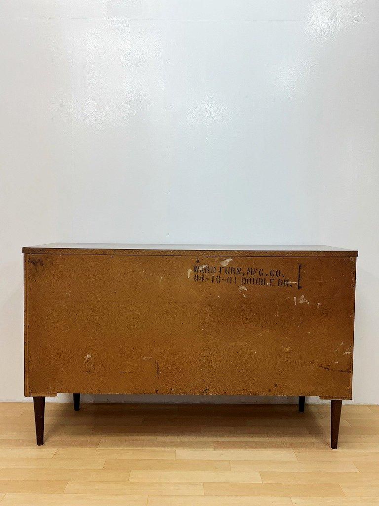 【ヴィンテージ】Ward furniture サイドボード チェスト 1960-70's Ward Furniture社製 ヴィンテージ ウッド サイドボード