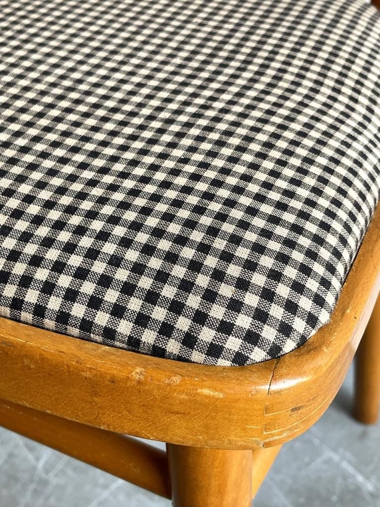 1960's TON社製 ヴィンテージ ファブリック ダイニングチェア