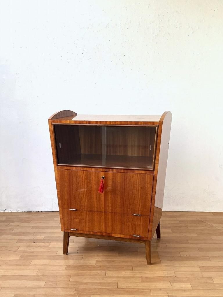 ヴィンテージ アンティーク キャビネット テレビ台 家具 カッコ