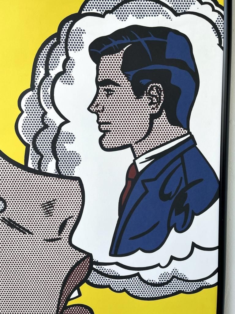 Amazon.co.jp: ポスター ロイ リキテンスタイン Thinking of Him
