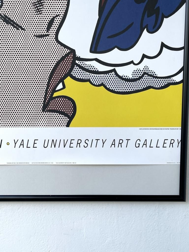 1990's Roy Lichtenstein ”Thinking of him