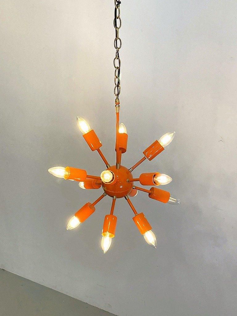 値下げ可。スプートニク　スパイダーライト　ミッドセンチュリー 12灯 値下げ可。スプートニク スパイダーライト ミッドセンチュリー 12灯