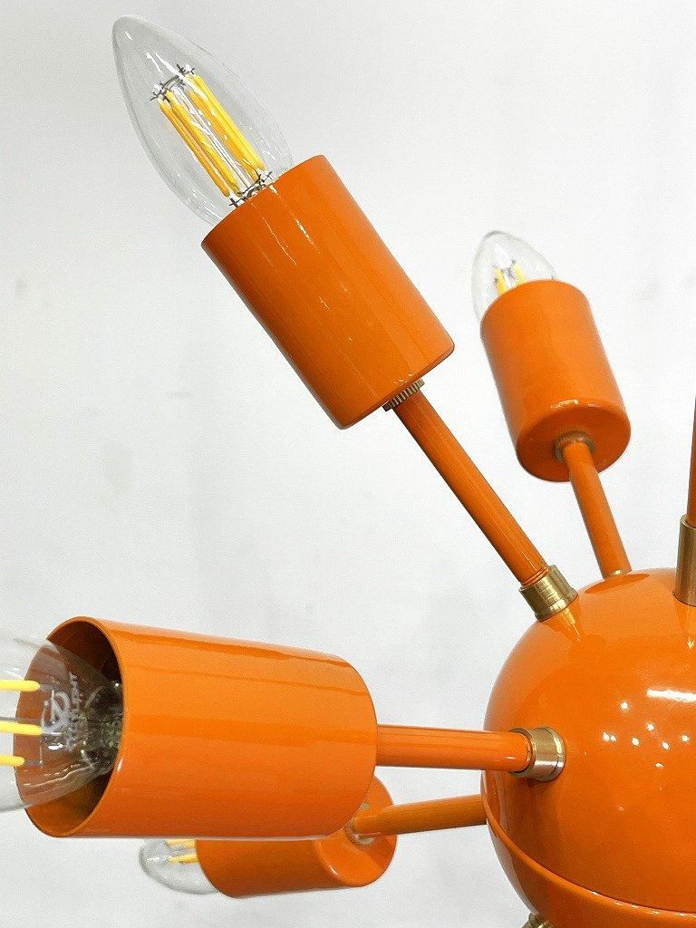 12灯 スプートニク ランプ - アンティーク、ビンテージのインテリア