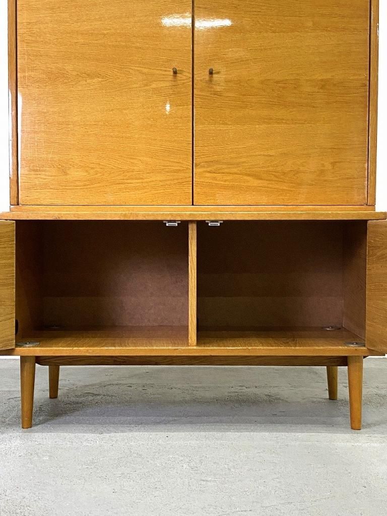 1960-70's ヴィンテージ ウッド カップボード - アンティーク