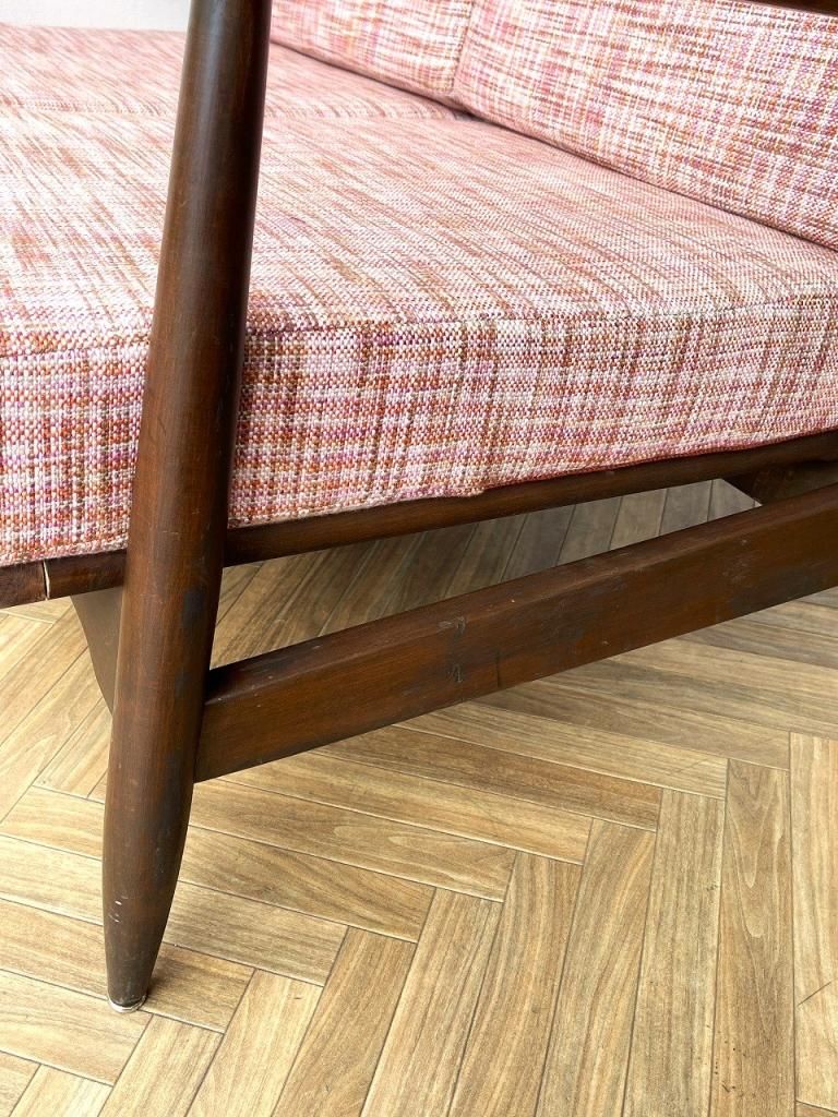 ビンテージファブリック ドイツ ヴィンテージ ファブリック 147×76【ローズ・バラ柄 布】