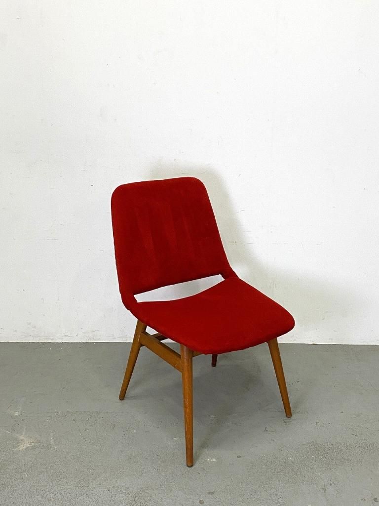 1960-70's ヴィンテージ ファブリック ダイニングチェア(1 1960-70's ヴィンテージ ファブリック ダイニングチェア(1