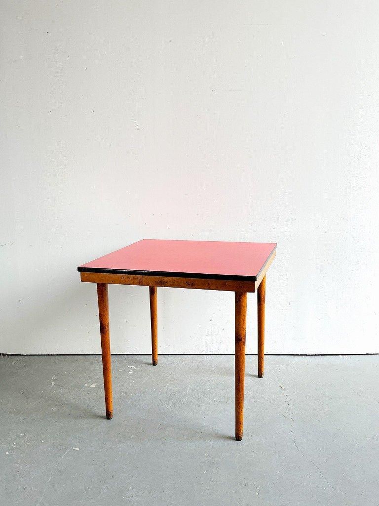 ヴィンテージ、ダイニングテーブアンティーク、レトロル ヴィンテージ ウッド ダイニングテーブル - アンティーク、ビンテージ