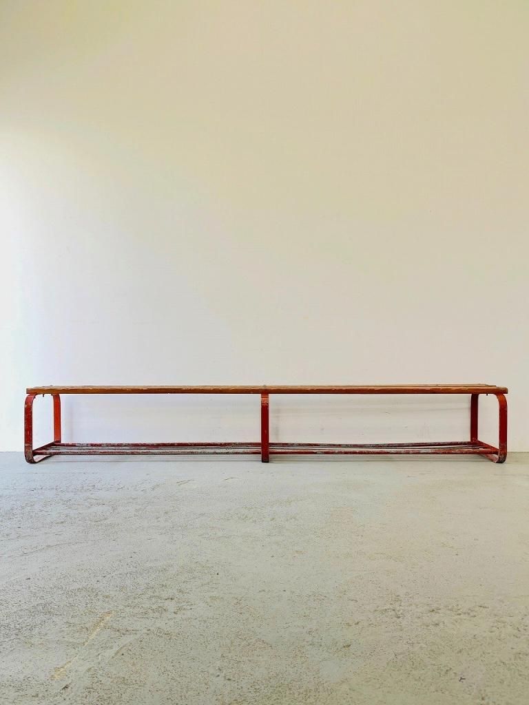 ヴィンテージ　ロングベンチ ヴィンテージ ロング ベンチ - アンティーク、ビンテージのインテリア